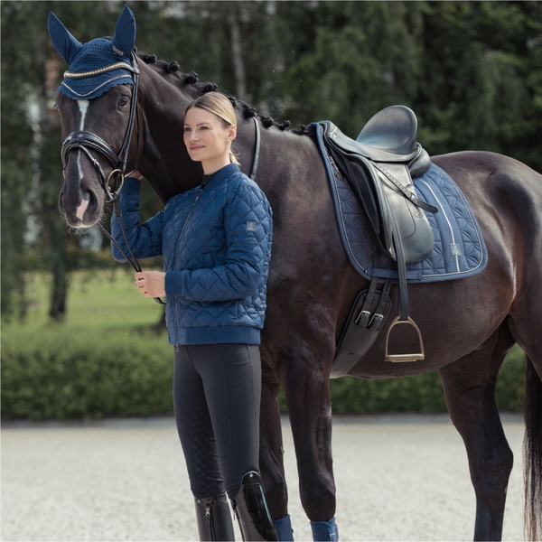 Eskadron Big Square Glam Saddle Cloth 212057 424 360 - True Blue